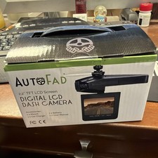 AutoFad Digital LCD Dash Camera 2.2" TFT LCD Screen Car Cam Windshield Mount