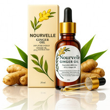 Nourvelle Co2 Extracted Ginger Oil, Muscle & Joint Recovery, Blood Circulation.