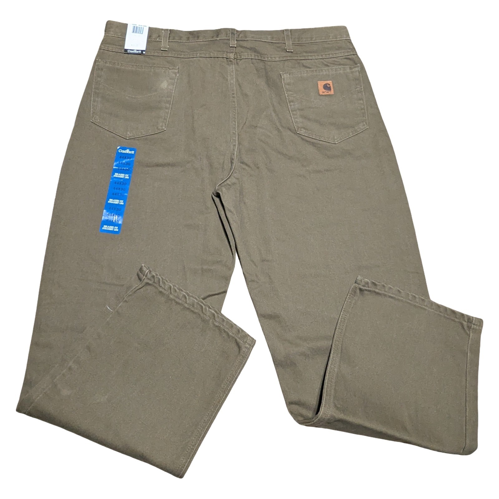 🔥RARE VTG Y2K DEADSTOCK Dec. 2004 CARHARTT B161 BRK 44x30 Relaxed Fit Straight