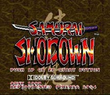 Samurai Shodown - SNES Super Nintendo Game
