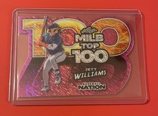 2025 Leaf Baseball Nation Jett Williams MILB Top 100 Die-cut Pink Dazzle RC 4/6
