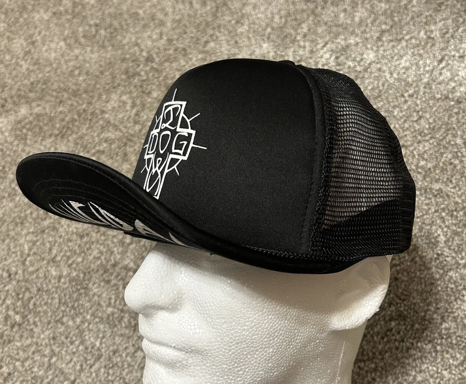 SOMBRERO ABATIBLE Suicidal Tendencies Negro Dogtown Punk Cuerda Gorra Camionero Patinador Foto 4 de 4