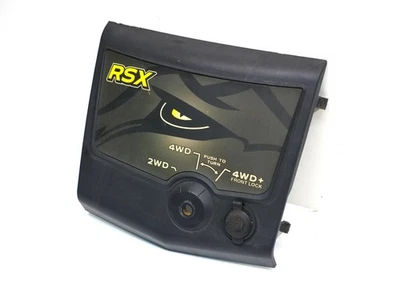 John Deere Gator RSX860i 2WD 4WD Switch Panel Cover Front Diff Lock 12V Outlet - Image 1 of 4