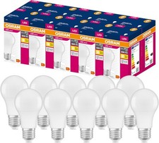 10 x Osram LED A60 Birnen Lampen 8,5W = 60Wat...