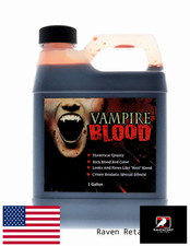 LLF 1 Gallon Fake Vampire Blood Halloween Costume, Zombie, Vampire, Monster Prop