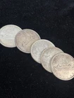 Lot Of 5 1965 Canadian Silver Dollars (80% Silver) Free Shipping