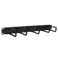 Tripplite SRCABLERING1U 1U Horizontal Cable Manager Flexible Ring
