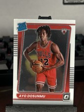 2021-22 Panini Donruss Optic Rated Rookie Ayo Dosunmu #171 Bulls NBA RC