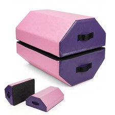 Detachable Octagon Gymnastics Mat for Tumbling  Backbend w/ High-Density Foam