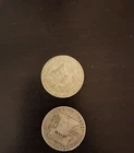 1952 and 1957 Franklin Half Dollar