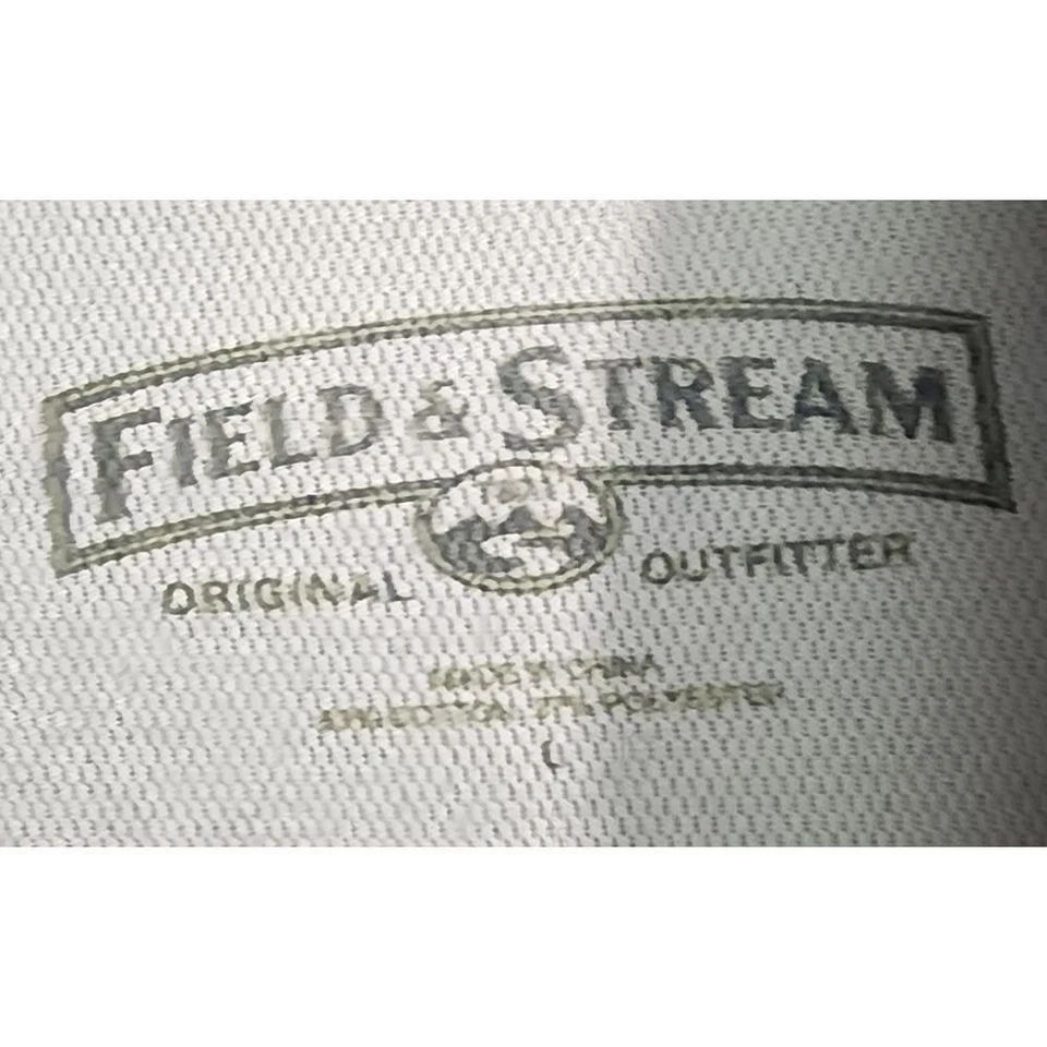 Field & Stream Polo Shirt Moisture Wicking Quick Dry Blue Outdoor Size L - Image 3 of 4