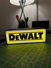 Dewalt USB LED Light-Up Sign Box