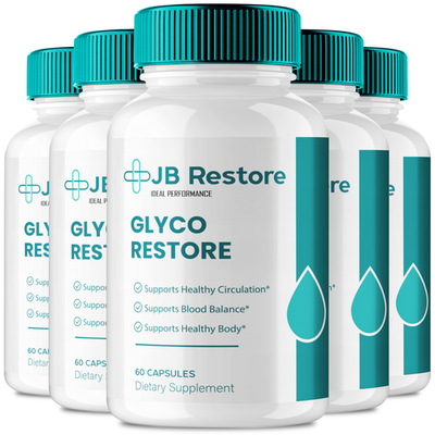 #ad JB Restore Glyco Restore Capsules JBRestore GlycoRestore Supplement 5 Pack $59.95