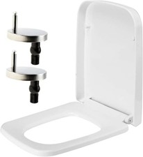Rectangular Square Toilet Seat Soft Close Toilet Seat Quick Release Seat Easy