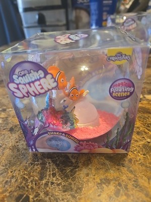 ORB  Squish-O Sphere Squish Toy Fidget Stress Fun Striped Fishes Aquarium