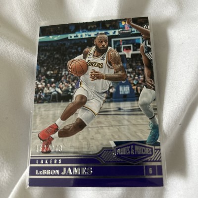 2022-23 Panini Chronicles Plates and Patch /249 LeBron James #332 Patch