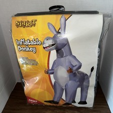 NEW Spirit Halloween Inflatable Donkey Adult Costume One Size Free Shipping