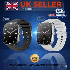 Smart Watch Men Women Fitness Tracker Blood Pressure Heart Rate Sport Watches UK