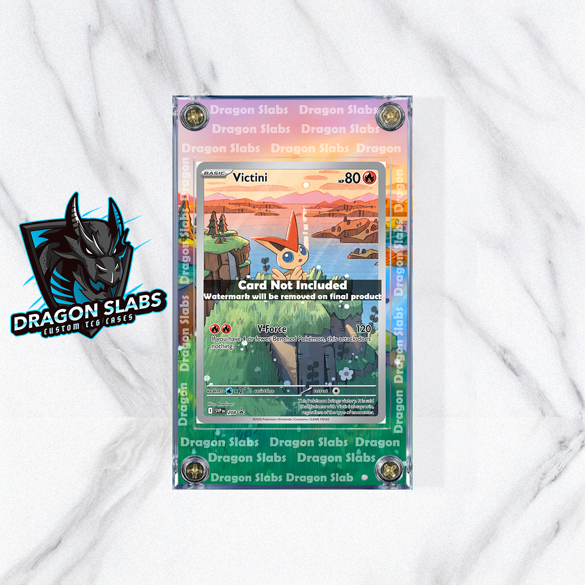 Pokemon Victini SVP 208 Promo White Flare Black Bolt Extended Art