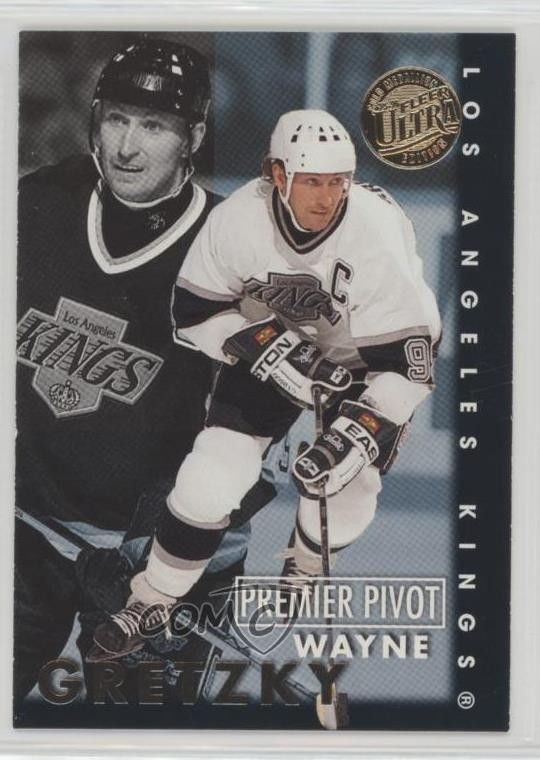 1995-96 Fleer Ultra Premier Pivot Gold Medallion Wayne Gretzky #3 HOF 0u7i