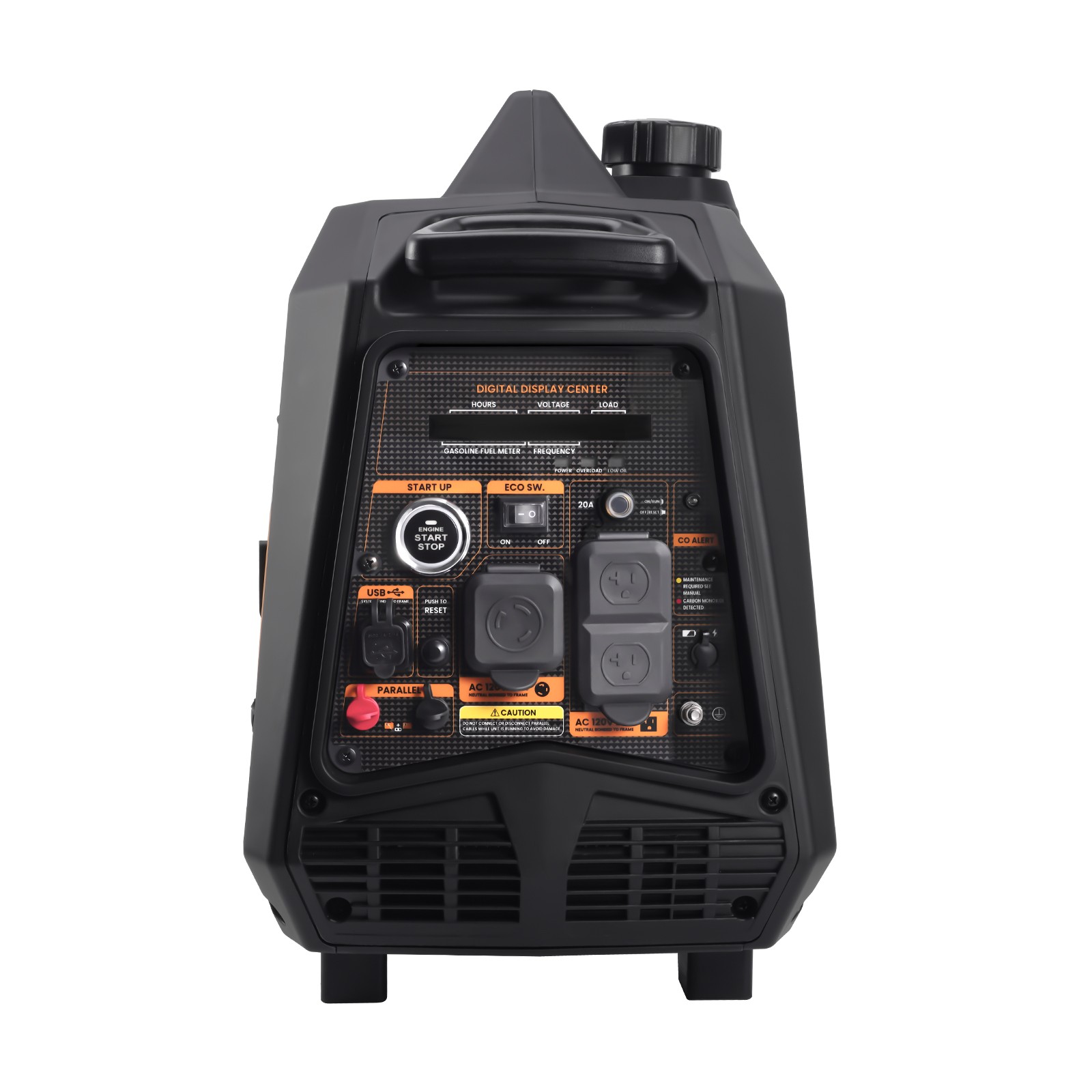 Gas LPG Powered Portable Generator 3200 Watt Electric Start Home Back up  RV