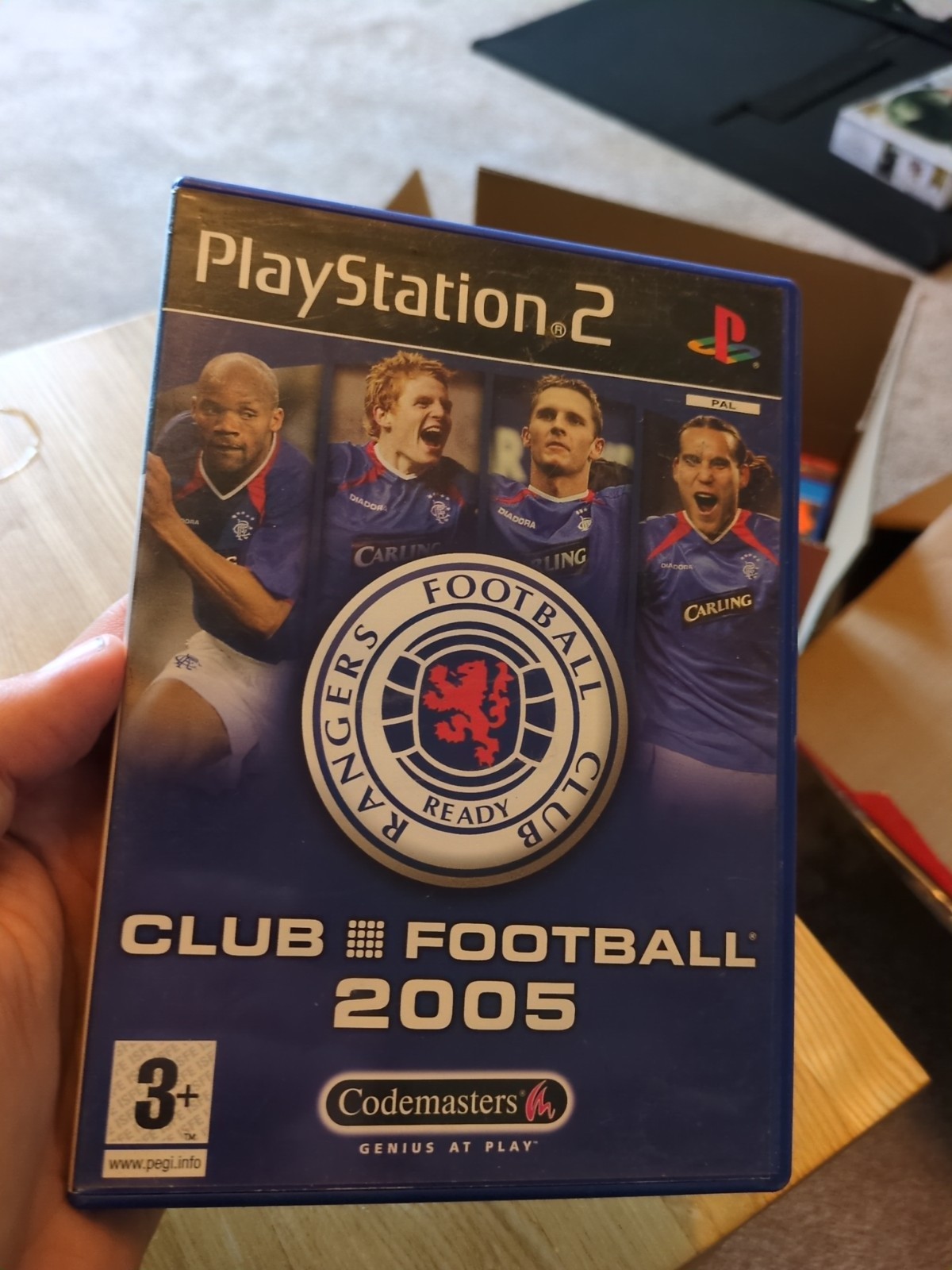 RANGERS  CLUB FOOTBALL 2005  PS2