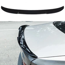 US For 17-19 BMW 5 Series G30 Sedan 4-Door M4 Rear Trunk Spoiler Tail Lip Trim
