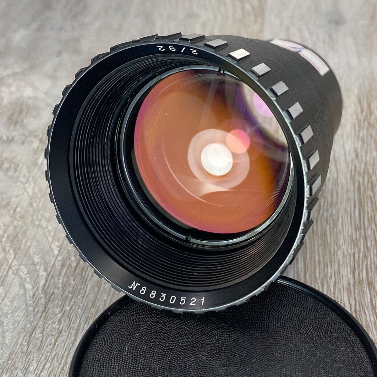 Vintage Lens Zebra F-92 90mm f/2 Portrait Planar USSR Lens