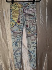 Airspace Women's Leggings Indiana ATC Memes Medium Yoga Jogging Athleisure