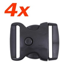 4pcs Triple Retention Buckle 2" Wide Replacement Buckle For Tactical Duty Belt