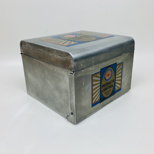 VTG Metal General Mills Products Control Service Box w/ Recipe Cards Used - Picture 12 of 15