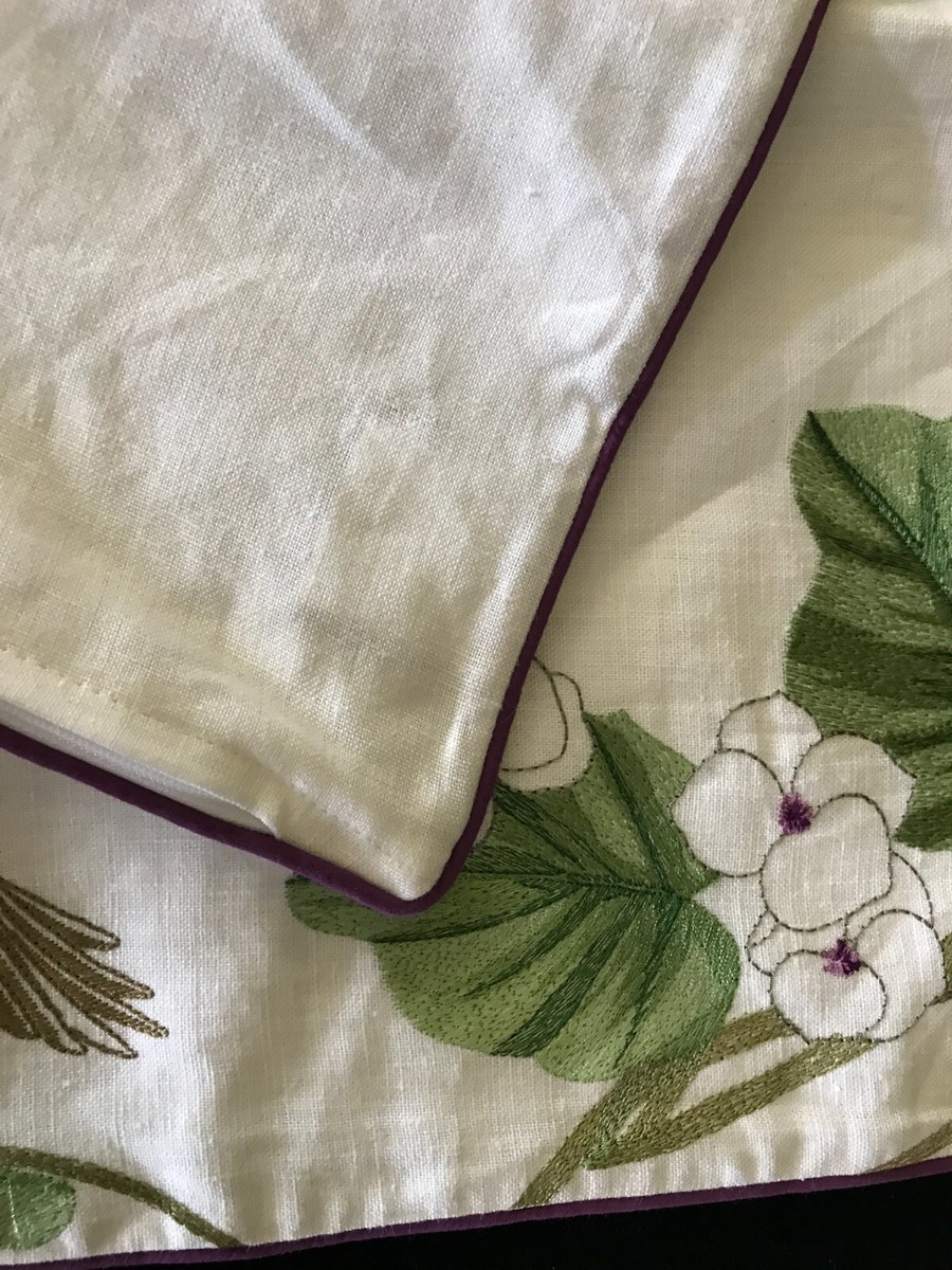 NWT Yves Delorme Hanae Pillow Cover 18