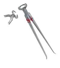 14 Inch Race Track Hoof Nipper Vanadium Steel Farrier Tool in Dull Finish