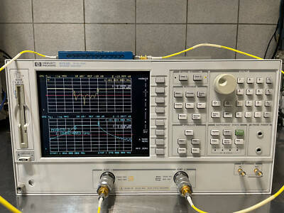  HP Agilent 8753E Network Analyzer  30Khz-3Ghz  50 Ohm Geprüft 6 M Garantie 