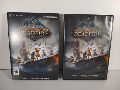 Pillars of Eternity 2 II Deadfire PC Open Box with sleeve