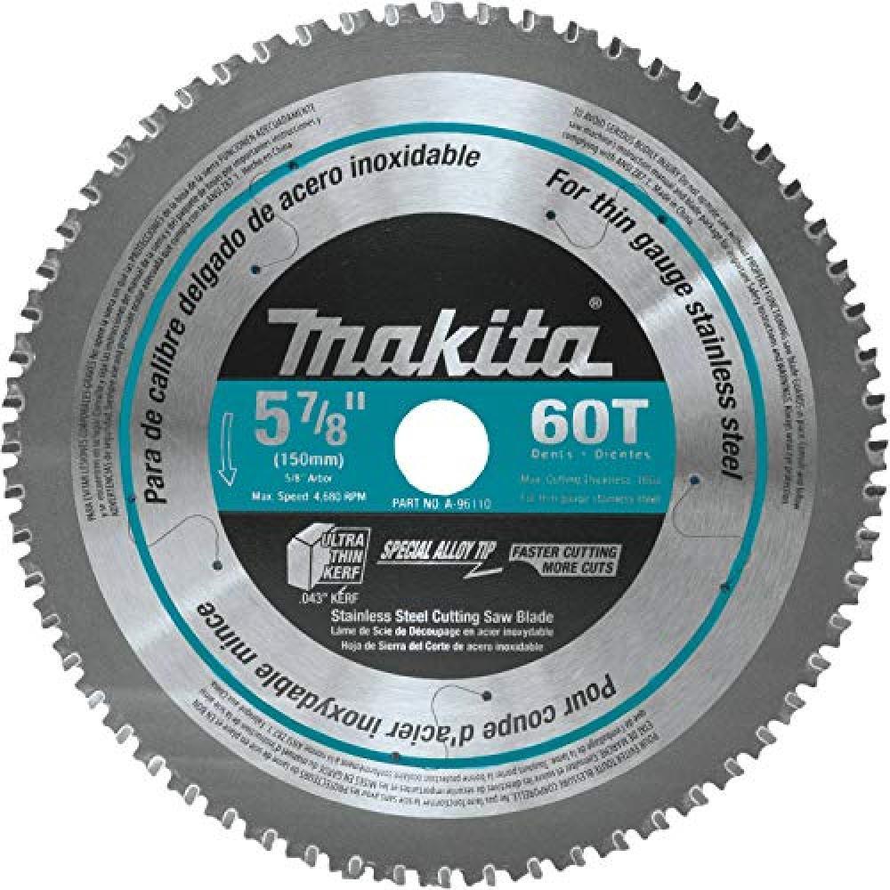 (TG. 95 mm) Makita B-47058 - Sägeblatt inox 150 x 20 x 60 z - NUOVO