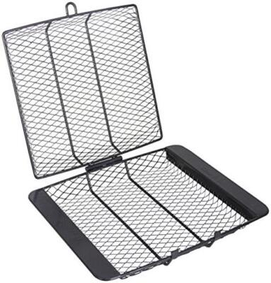 Char-Broil Non-Stick Grill Basket, Black,Silver 