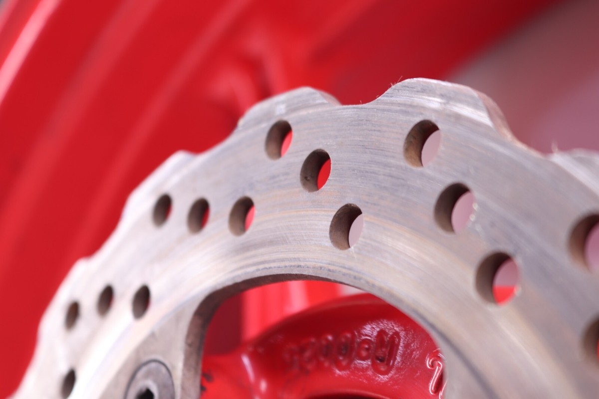 2006 05 06 KAWASAKI ZX6R ZX636 ZX6 636 OEM REAR WHEEL RIM ROTOR