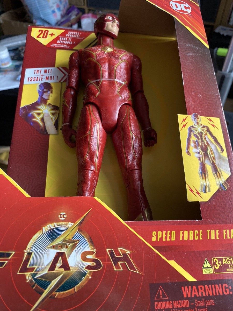 NEW The FLASH Speed Force 12 inch Action Figure with Sounds by Spinmaster