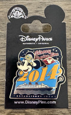 Disney Cruise Line Pin Mickey Mouse 2014 Pin Ship Dated 2014 DCL