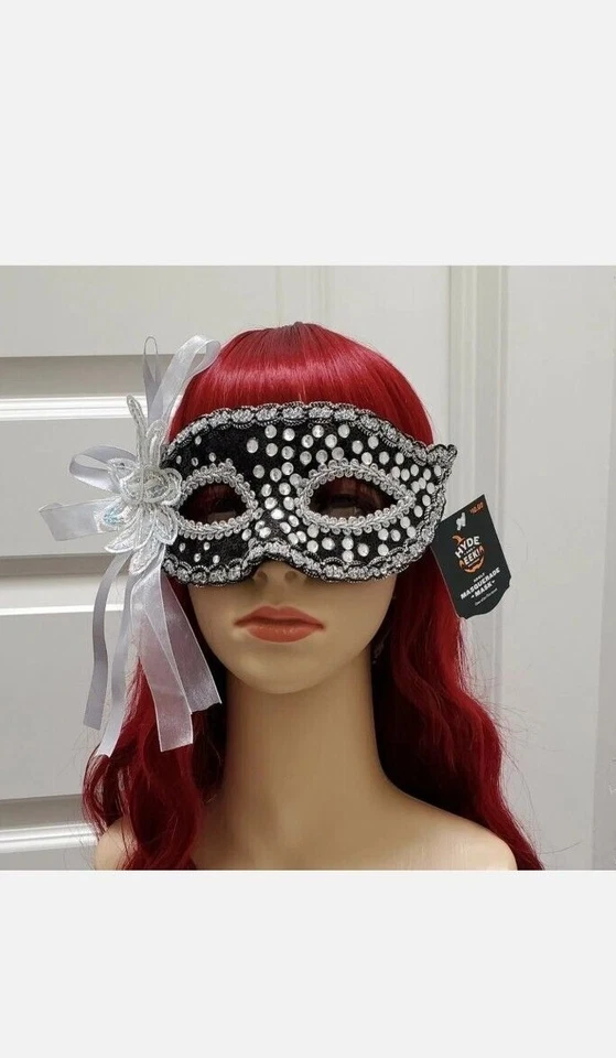 "New" Adult Black Lace Masquerade Mask Hyde & EEK! Boutique - Image 3 of 3