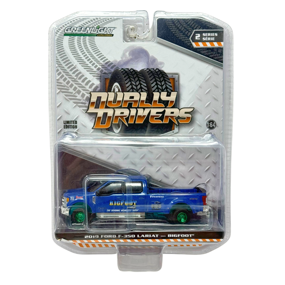 グリーンライト　フォード　F-350　ラリアット　ビッグフット　1/64 Amazon | グリーンライト フォード F-350 ラリアット ビッグ