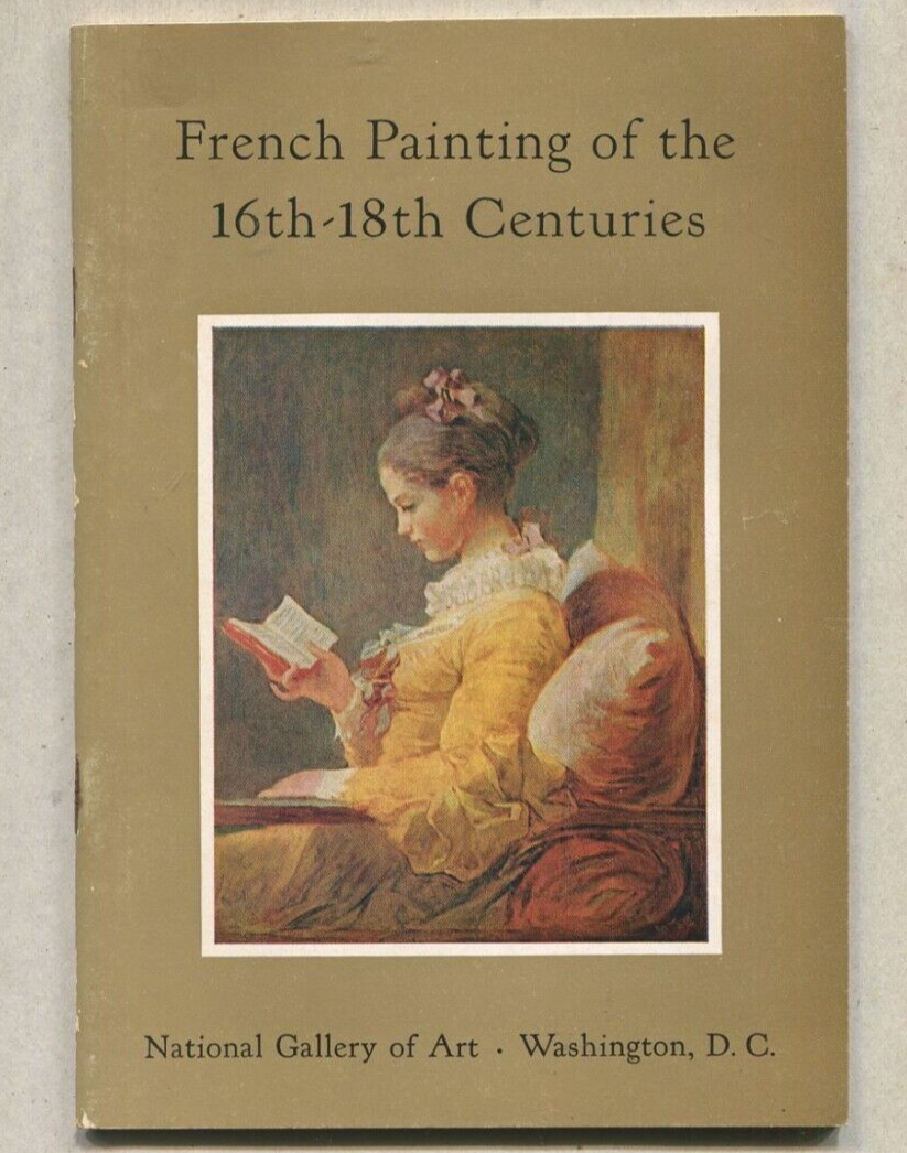 French Painting Of The 16th-18th Century 1959 Book4National Gallery Of Art CBX1F