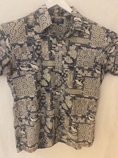 vintage hawaiian aloha shirt Ono XL 100 cotton w/great quality w/Free shipping