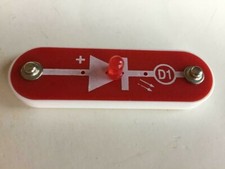 SNAP CIRCUITS Elenco Red Light Emitting Diode D1 , Part  6SCD1