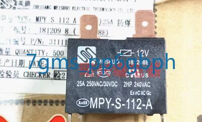 3 PCS NEW MPY-S-112-A Meisho relay 12V4 pin