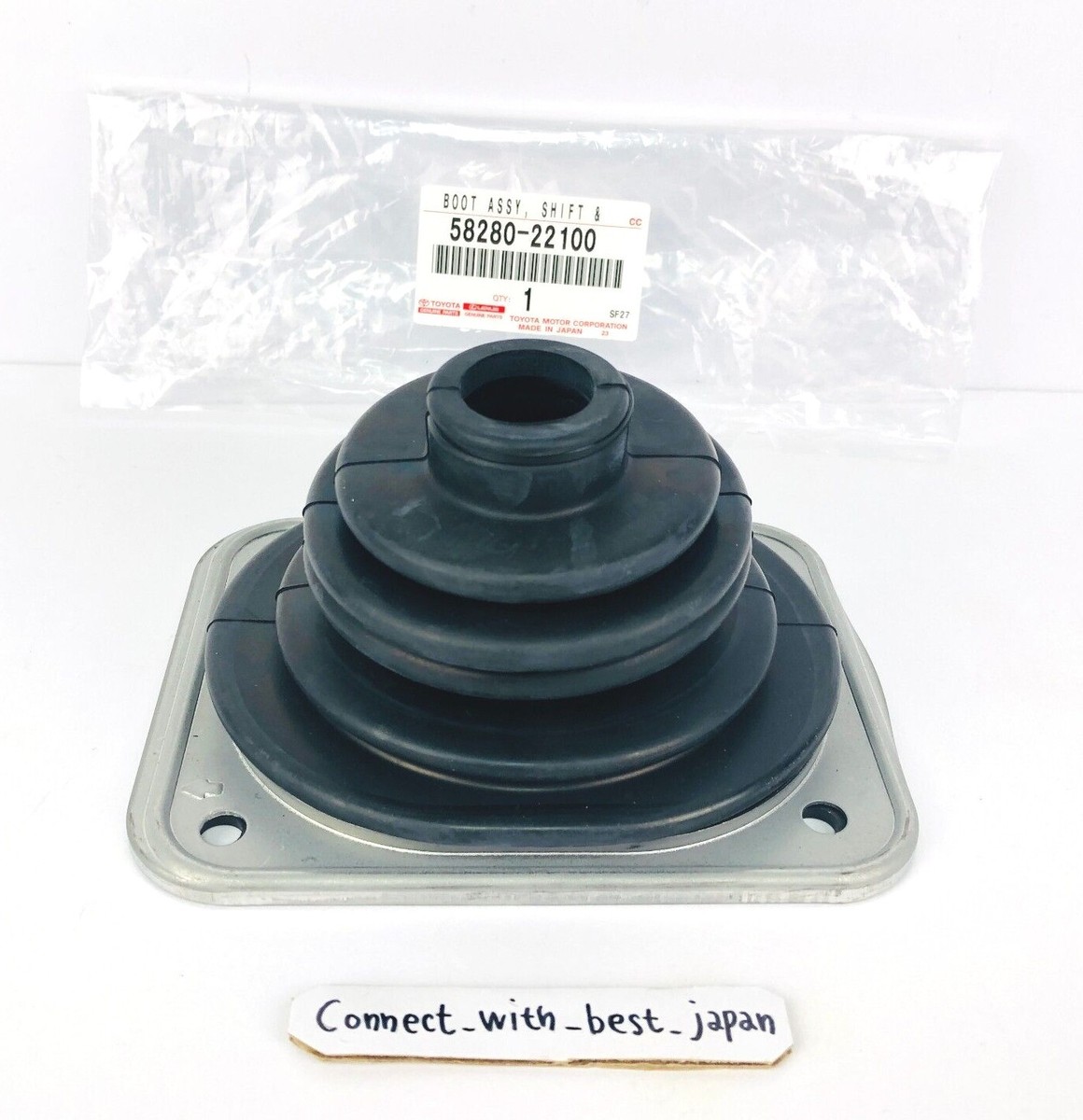 TOYOTA GENUINE JZX100 Mark 2 Chaser Shift Select Lever Boot Black