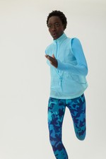 Bam Women's 73 Zero Running Gilet - Light Blue - Recycled And Recyclable