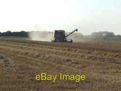 Foto 6x4 Abend Ernte Coveney Nach all dem nassen Wetter ein Willkommen c2007