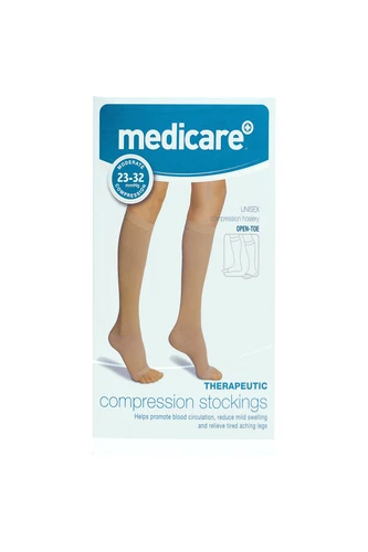 Medicare Open Toe Compression Stockings X Large